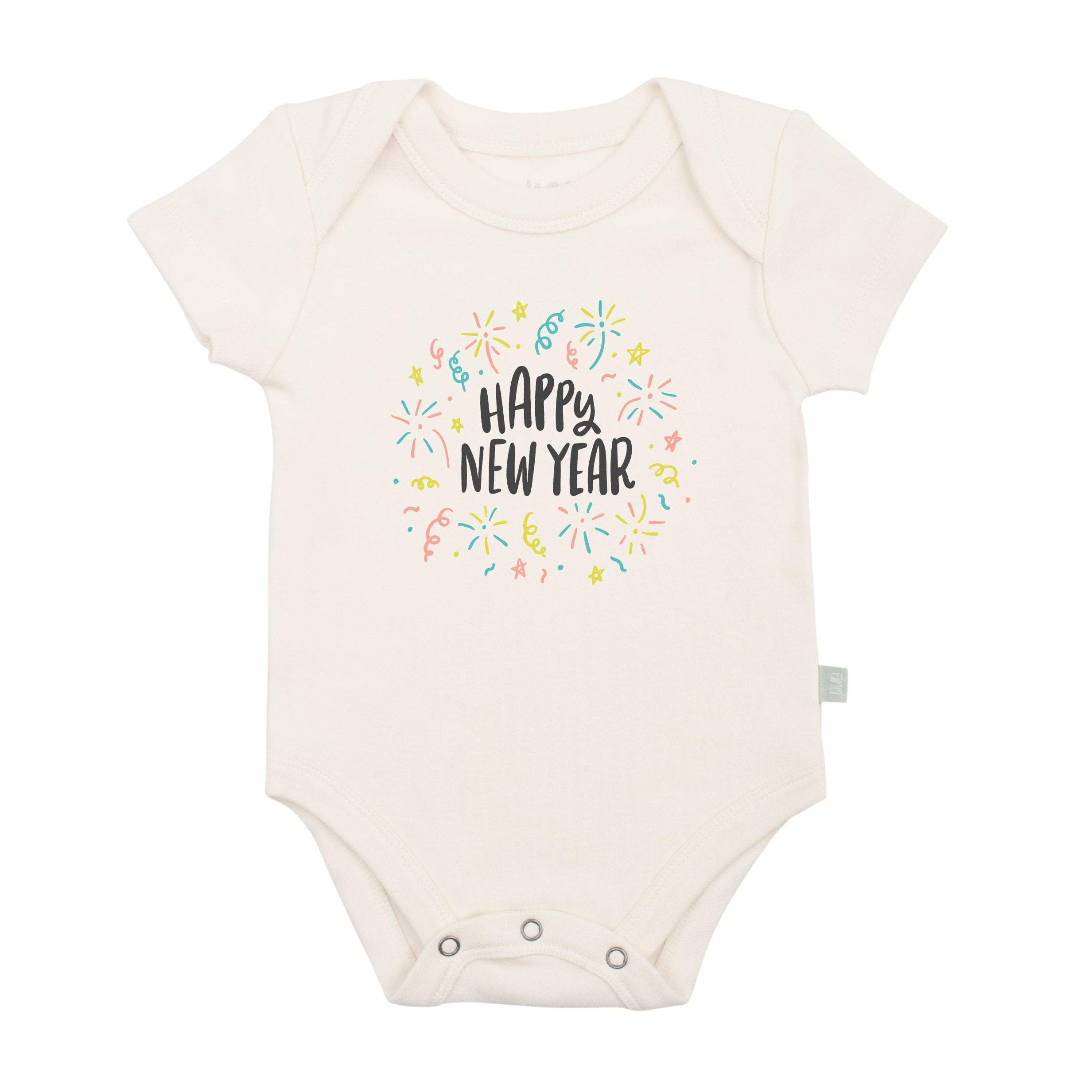 graphic bodysuit | happy new year - Aaria Tees Aaria Tees