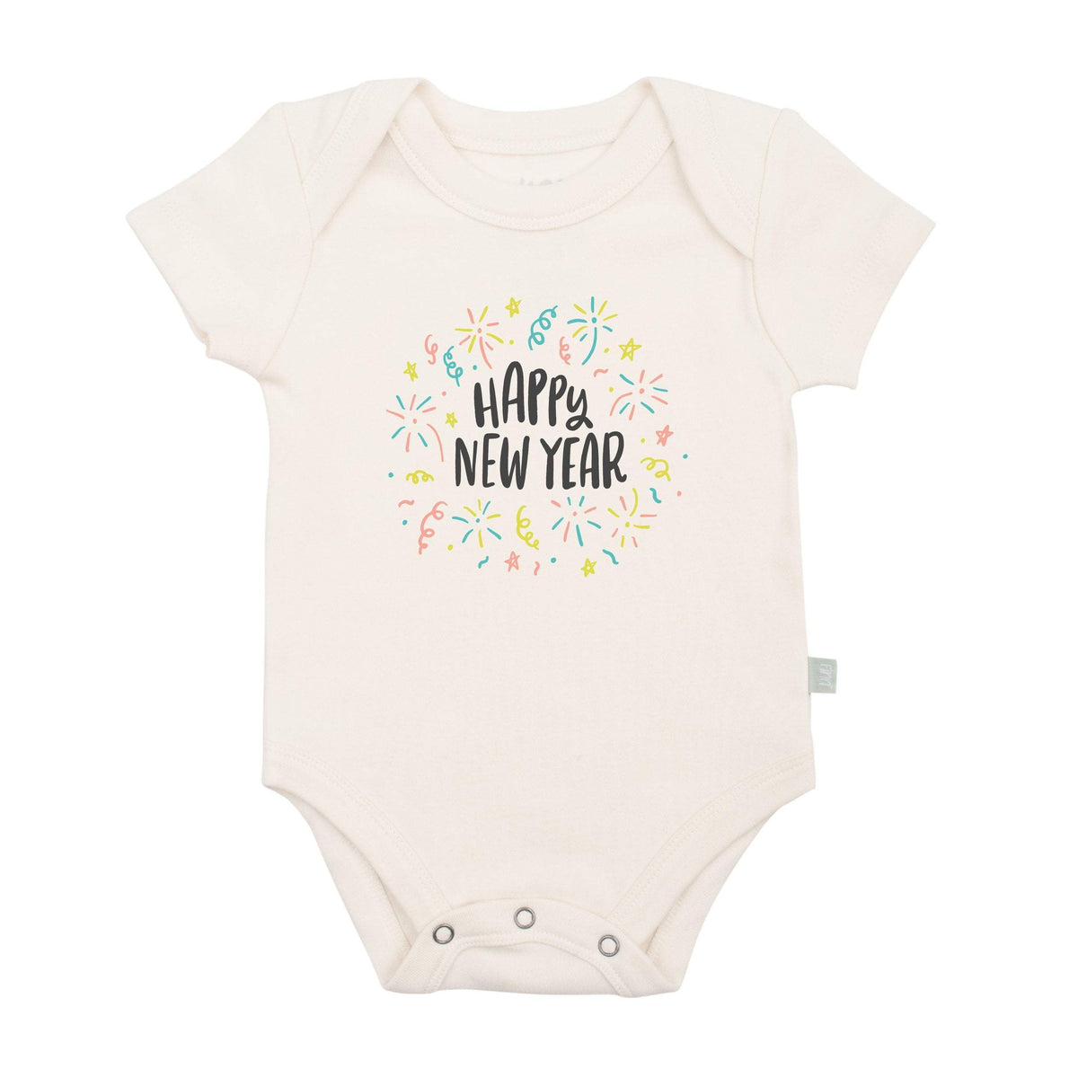 graphic bodysuit | happy new year - Aaria Tees
