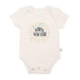 graphic bodysuit | happy new year - Aaria Tees Aaria Tees