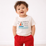 graphic tee | daddy's first mate - Aaria Tees Aaria Tees