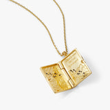 Harry Potter™ Mischief Managed Locket Necklace - Aaria Tees Aaria Tees