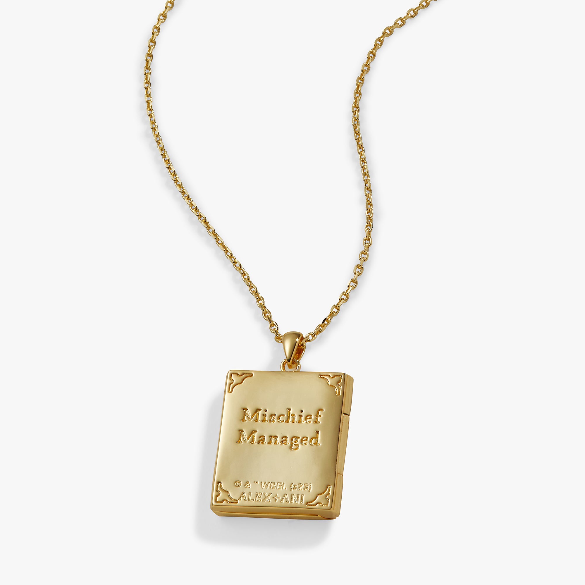 Harry Potter™ Mischief Managed Locket Necklace - Aaria Tees Aaria Tees