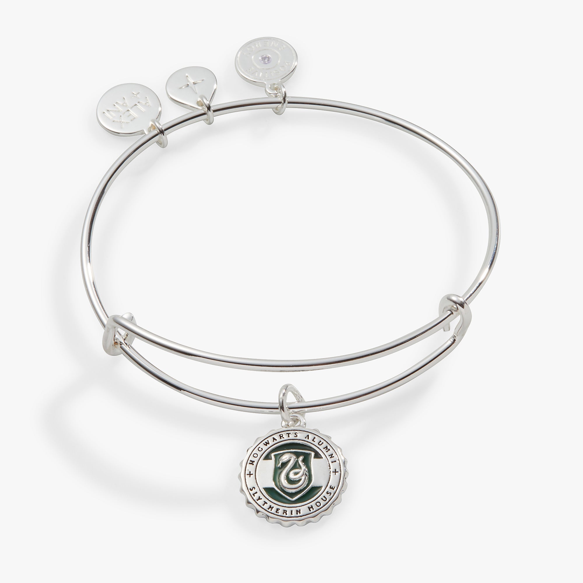 Harry Potter™ Slytherin House Charm Bangle - Aaria Tees Aaria Tees