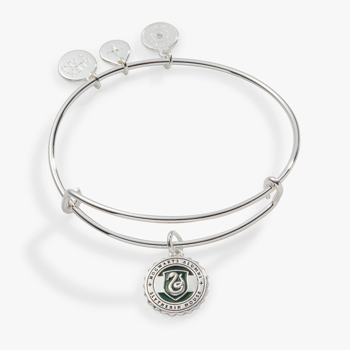 Harry Potter™ Slytherin House Charm Bangle - Aaria Tees