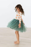 Harvest Florals L/S Tutu Dress - Aaria Tees Aaria Tees
