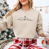 Have Yourself a Merry Christmas Sweatshirt Holiday Crew Neck Gift - Aaria Tees Aaria Tees