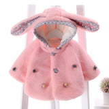 Baby Toddler Clothes Cute Fleece Fur Winter Warm Coat / Jacket for Kids Outerwear Aaria Tees