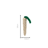 Palatable Carrot Rope Toys Aaria Tees