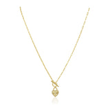 Heart Locked Toggle Necklace Aaria Tees