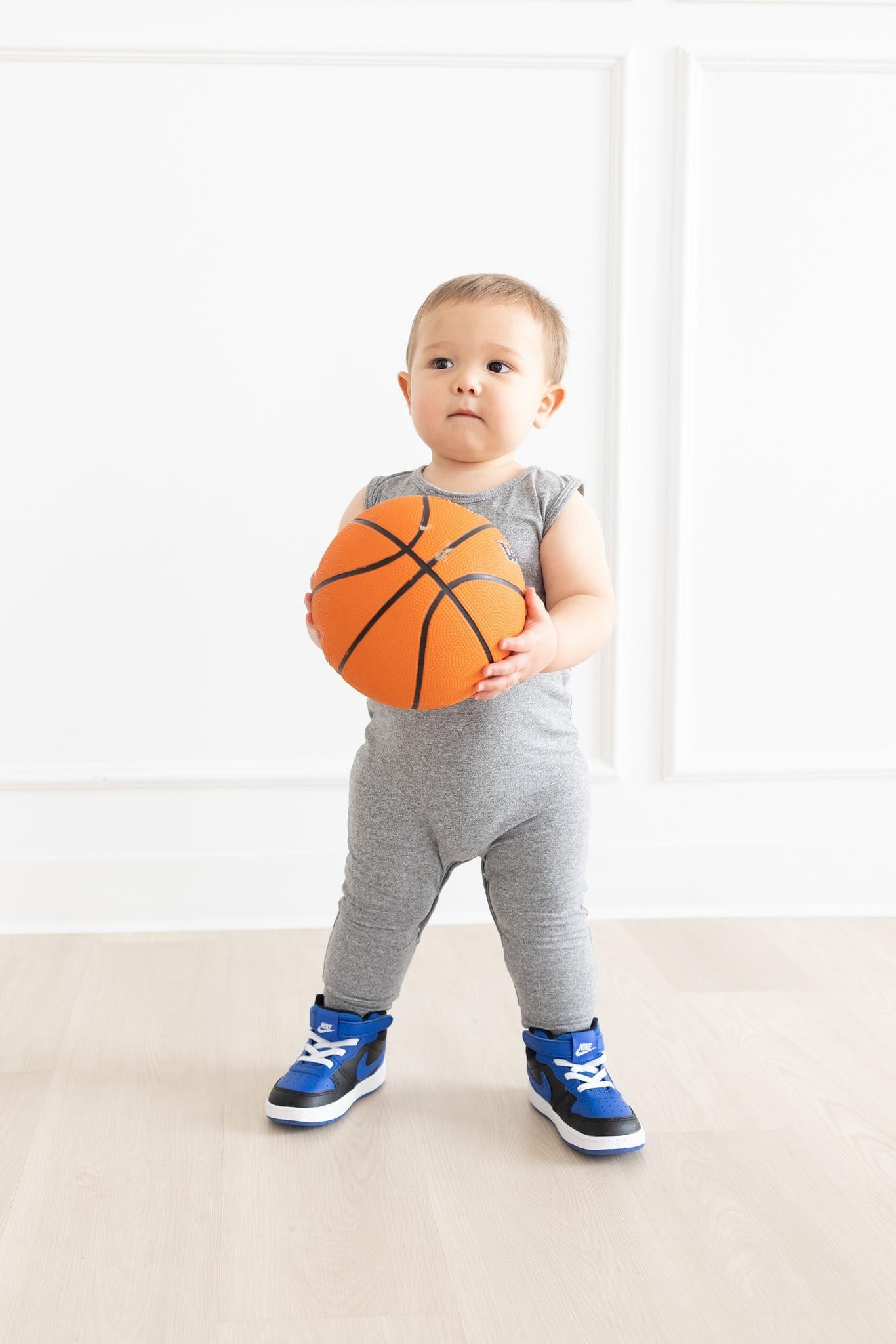 Heather Gray Tank One-Piece Jogger - Aaria Tees Aaria Tees