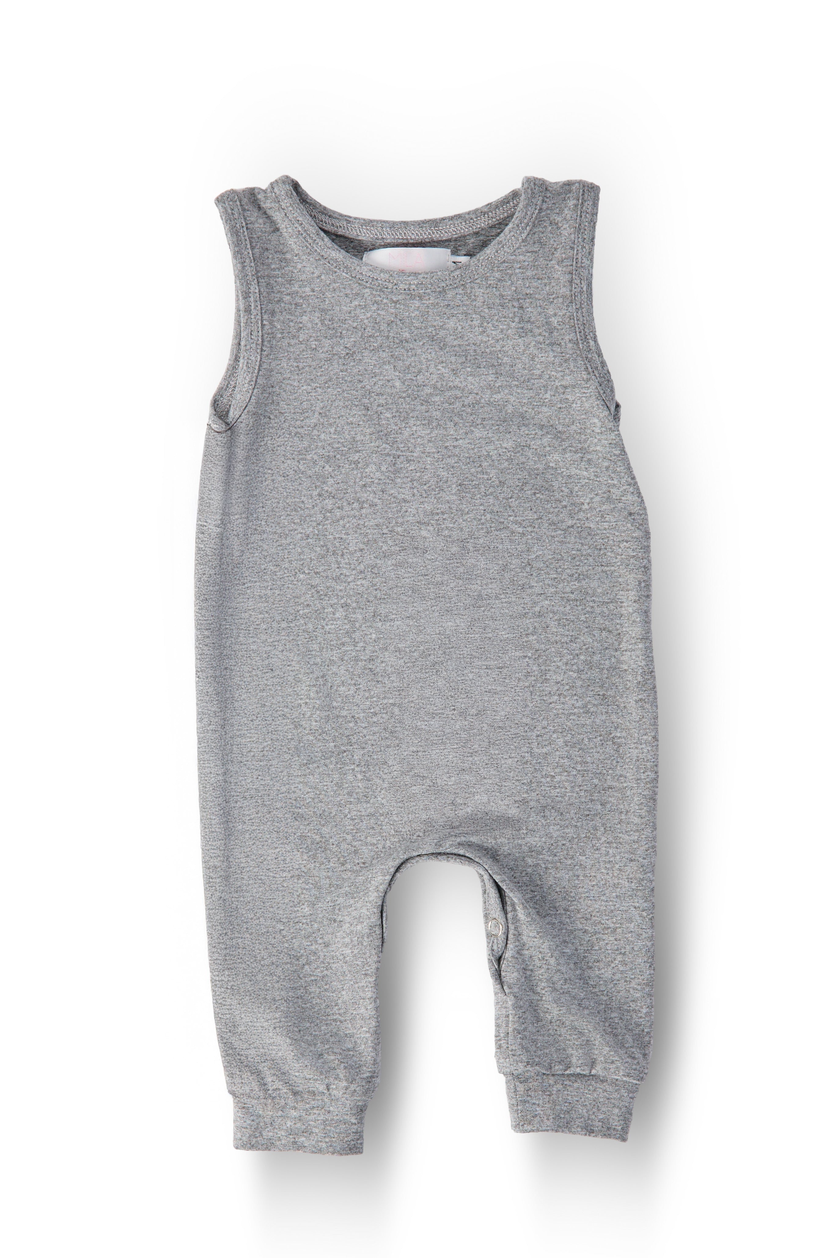 Heather Gray Tank One-Piece Jogger - Aaria Tees Aaria Tees