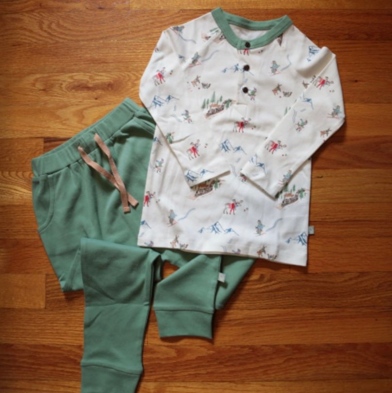 lounge pants | basil green - Aaria Tees Aaria Tees
