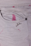 Hernandez | Twill Jeans With Graphic - Aaria Tees Aaria Tees