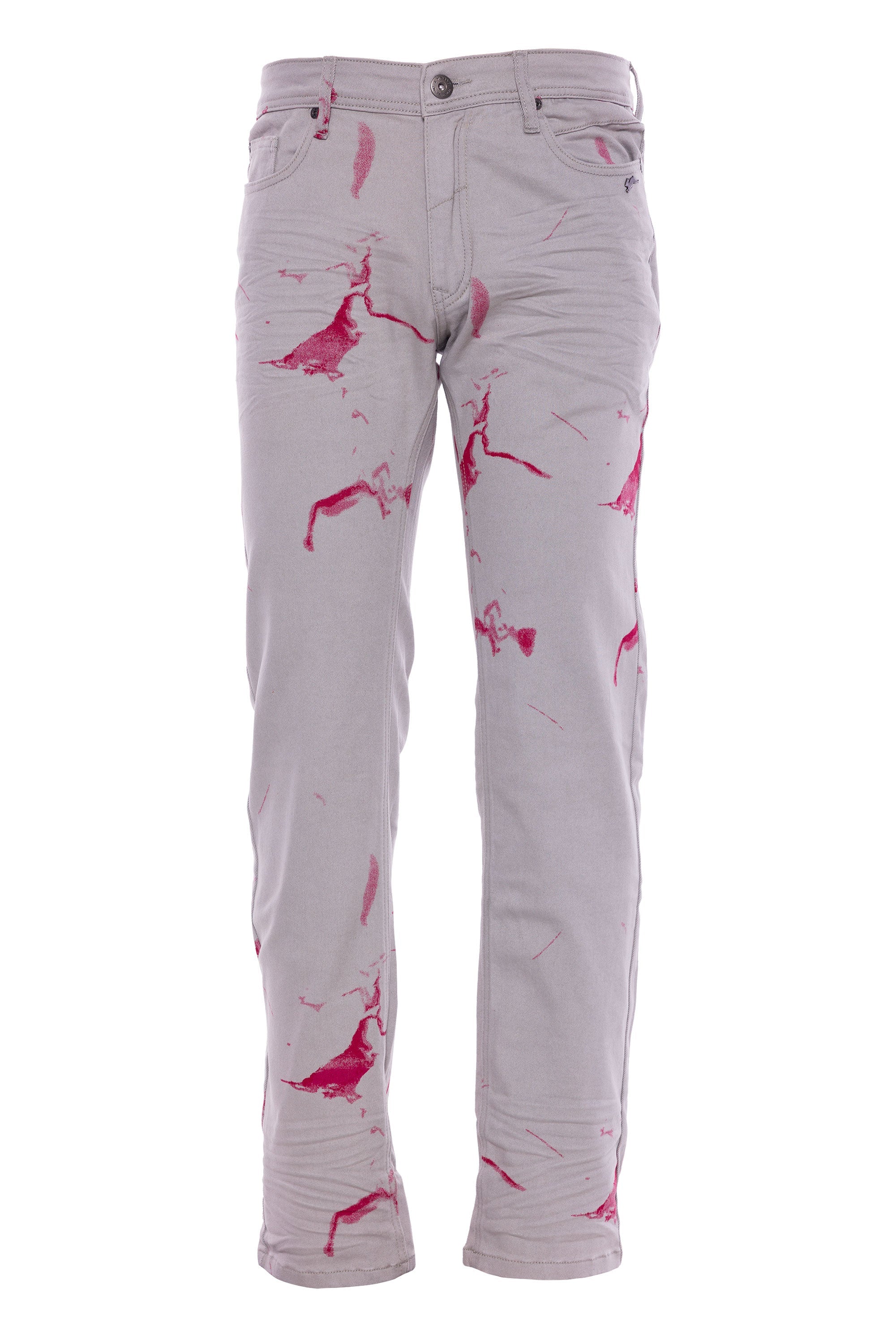 Hernandez | Twill Jeans With Graphic - Aaria Tees Aaria Tees