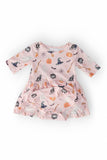 Hey Boo 3/4 Sleeve Twirl Bodysuit Aaria Tees