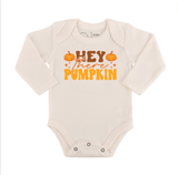 graphic bodysuit | hey there pumpkin (long sleeve) - Aaria Tees Aaria Tees