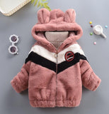 Baby Toddler Clothes Cute Fleece Fur Winter Warm Coat / Jacket for Kids Outerwear Aaria Tees