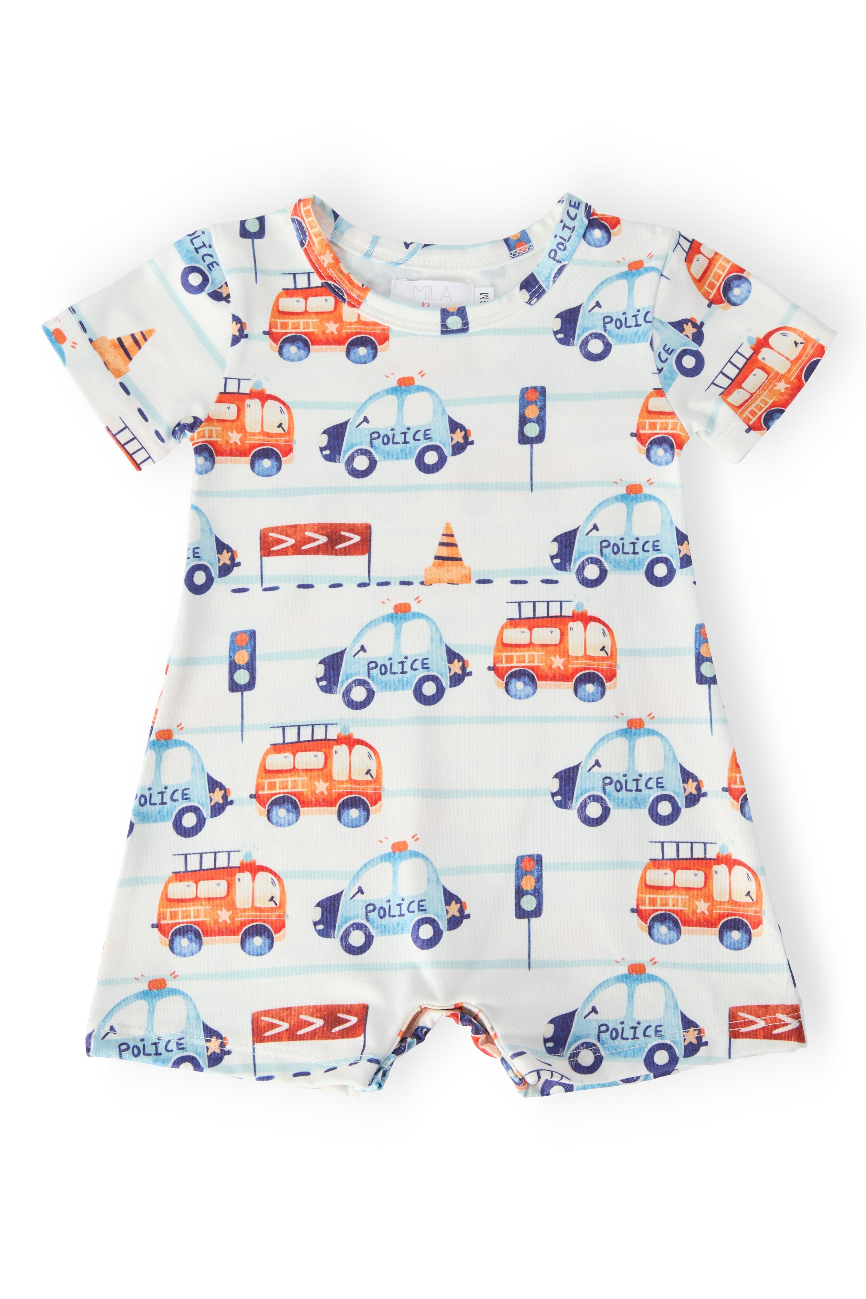 Highway Hero S/S Shorty One-Piece - Aaria Tees Aaria Tees