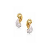 Pave Raindrop Earring Aaria Tees
