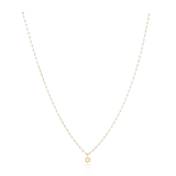 Elsa Mini Star of David White Aaria Tees