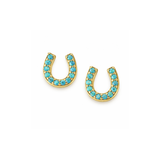 Lucky Stud Turquoise Aaria Tees