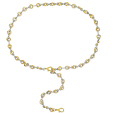 Odessa Chain Belt Two Tone - Double Clasp Aaria Tees