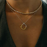 Kira Tennis Necklace Aaria Tees