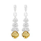 Soleil CZ Drop Earring Aaria Tees