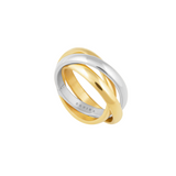 Golden Girl Ring Two Tone Aaria Tees