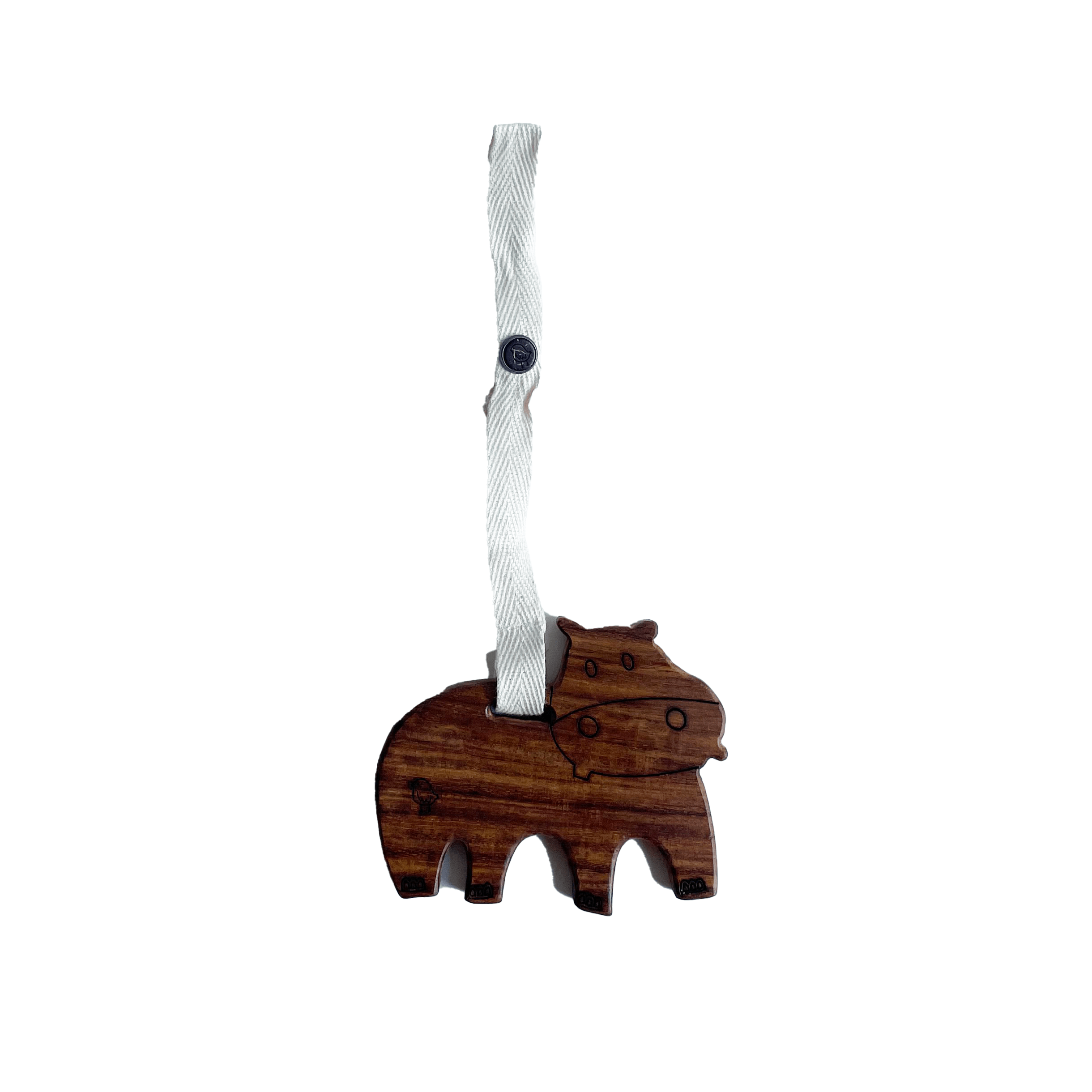 wood stroller toy | henry the hippo - Aaria Tees Aaria Tees