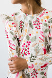 Holly Jolly Christmas L/S Ruffle Tee - Aaria Tees Aaria Tees