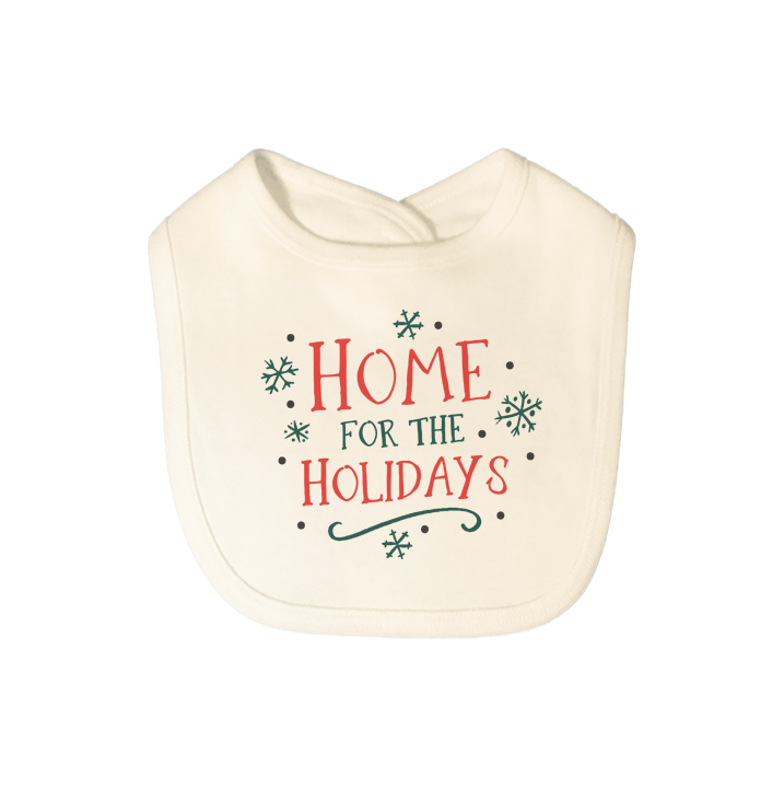 graphic bib | home for the holidays - Aaria Tees