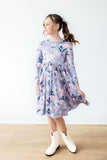 Honeysuckle L/S Pocket Twirl Dress - Aaria Tees Aaria Tees