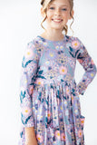 Honeysuckle L/S Pocket Twirl Dress - Aaria Tees Aaria Tees