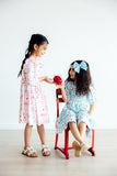 Honor Roll Smocked Ruffle Dress - Aaria Tees Aaria Tees