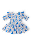 Hop 'til You Drop 3/4 Sleeve Twirl Flutter Bodysuit - Aaria Tees Aaria Tees