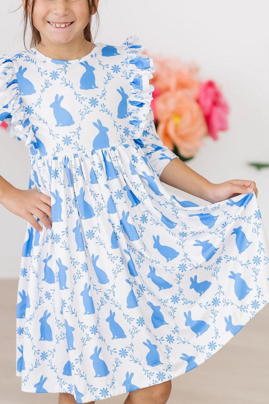 Hop 'til You Drop Ruffle Twirl Dress - Aaria Tees Aaria Tees