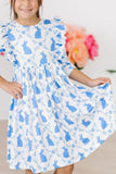 Hop 'til You Drop Ruffle Twirl Dress - Aaria Tees Aaria Tees