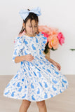 Hop 'til You Drop Ruffle Twirl Dress - Aaria Tees Aaria Tees