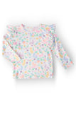 Hoppy Easter L/S Ruffle Tee - Aaria Tees Aaria Tees