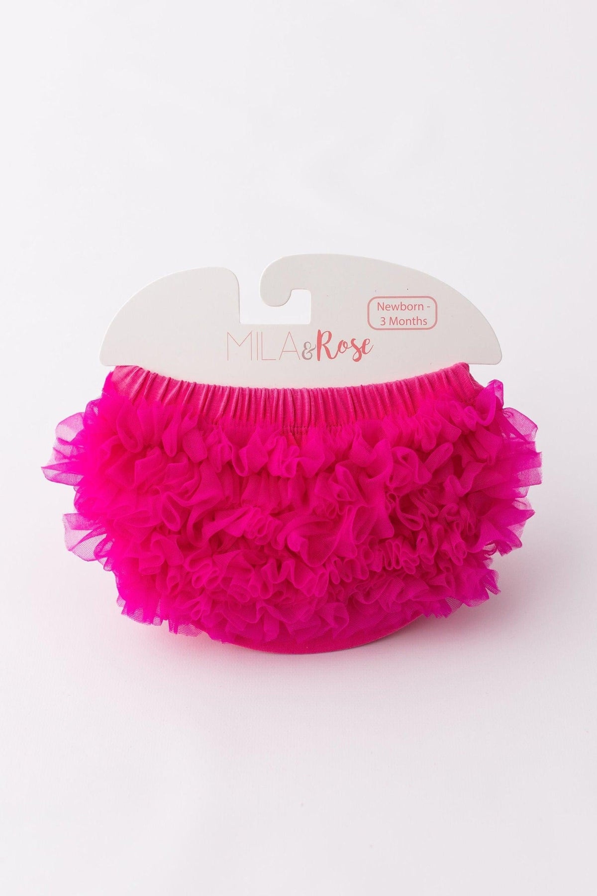Hot Pink Ruffle Bum Bloomer - Aaria Tees