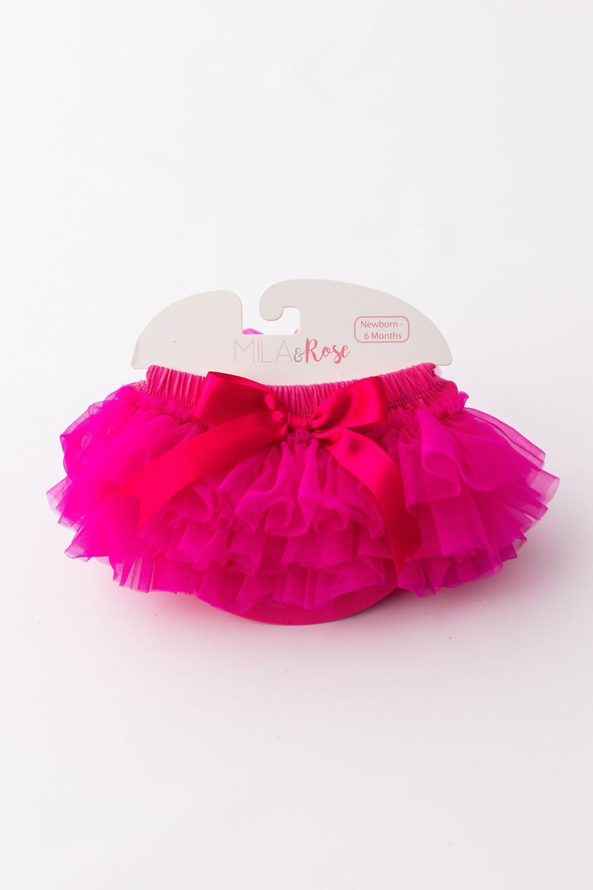 Hot Pink Ruffle Tutu Bloomer - Aaria Tees