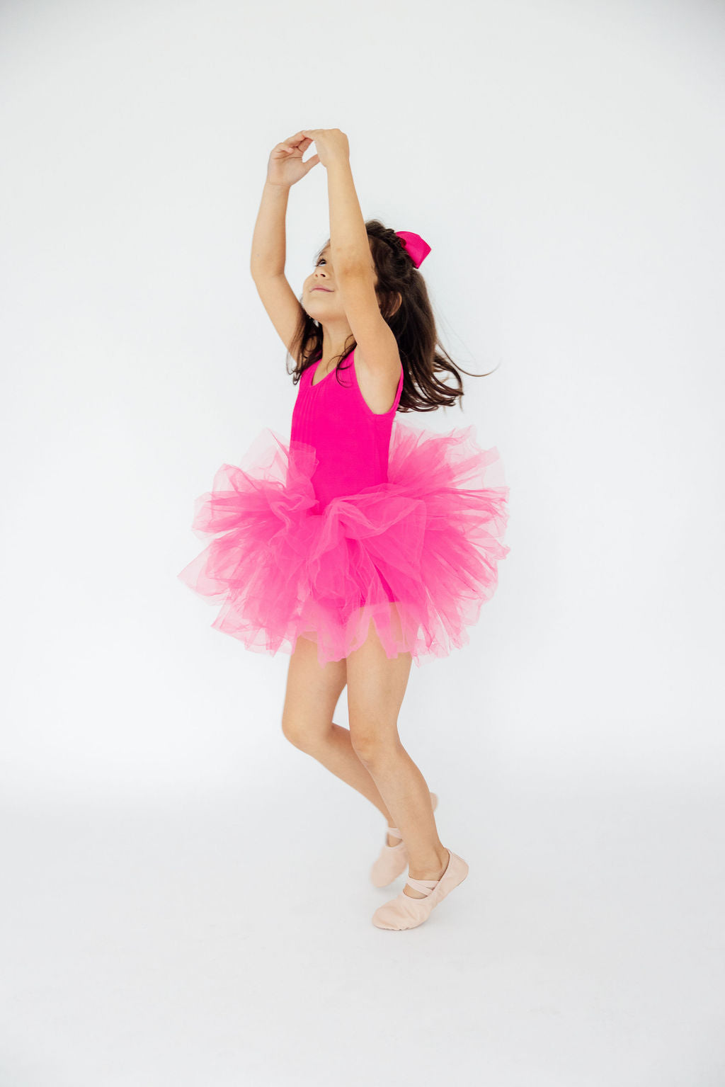 Hot Pink Tank Tutu Leotard - Aaria Tees Aaria Tees