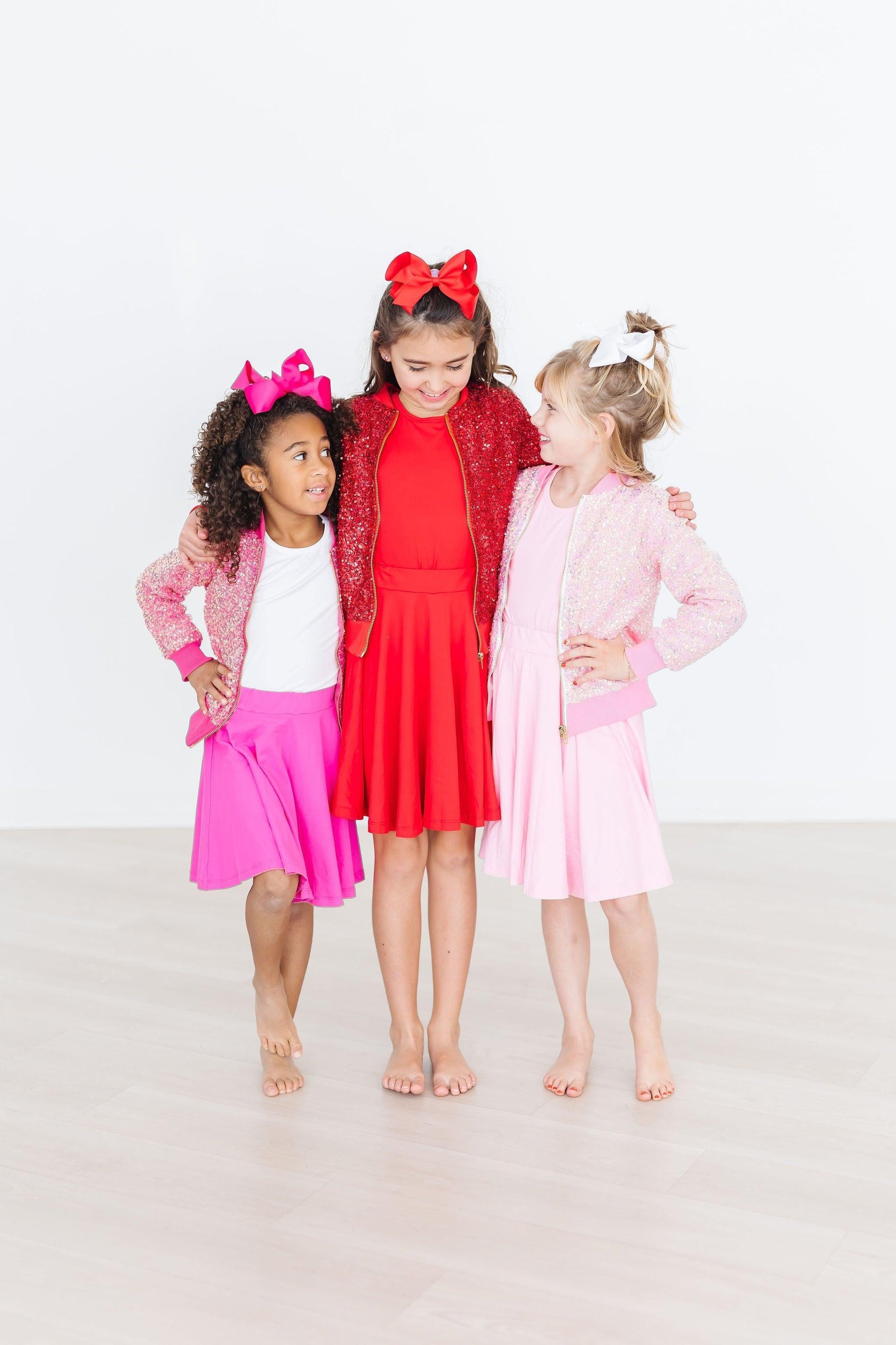 Hot Pink Twirl Skort - Aaria Tees Aaria Tees