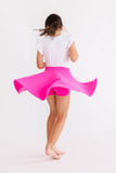 Hot Pink Twirl Skort - Aaria Tees Aaria Tees