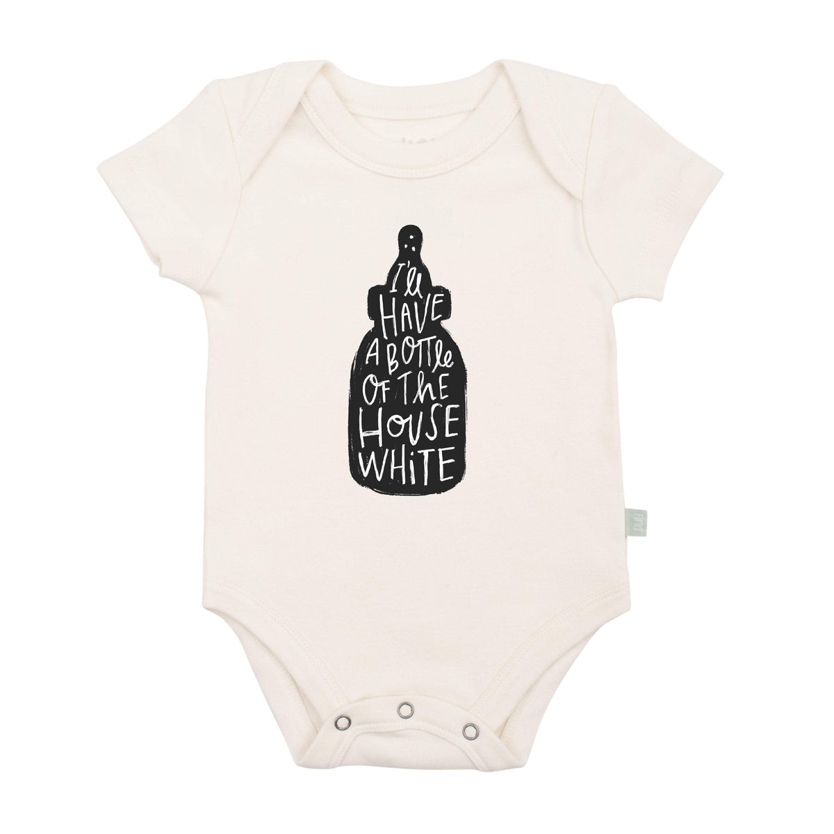 graphic bodysuit | house white - Aaria Tees