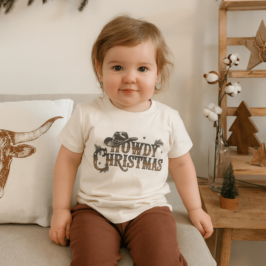 graphic tee | howdy christmas - Aaria Tees Aaria Tees