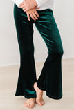 Hunter Green Velvet Bells - Aaria Tees Aaria Tees