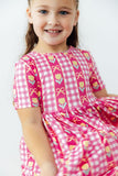 I Love You Tulip Much S/S Pocket Twirl Dress - Aaria Tees Aaria Tees