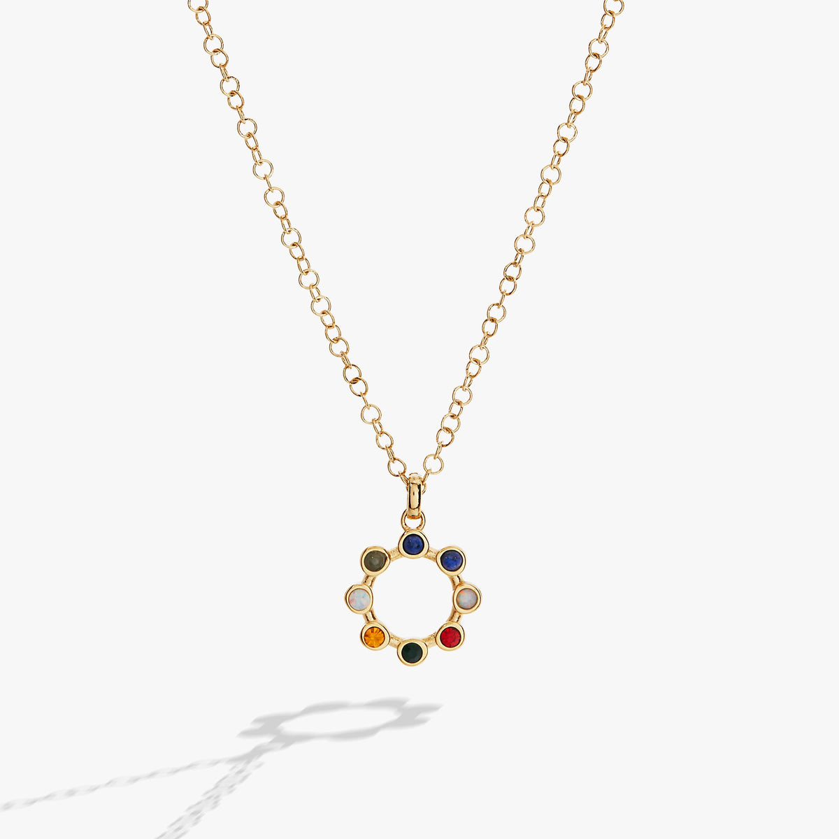 'I Love You' Hidden Message Acrostic Necklace - Aaria Tees